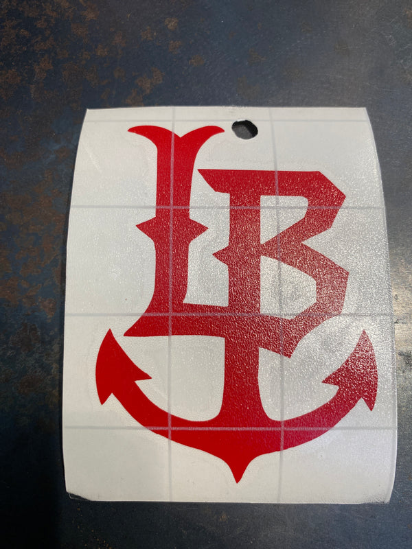 Decal Vinyl LB Spike Logo