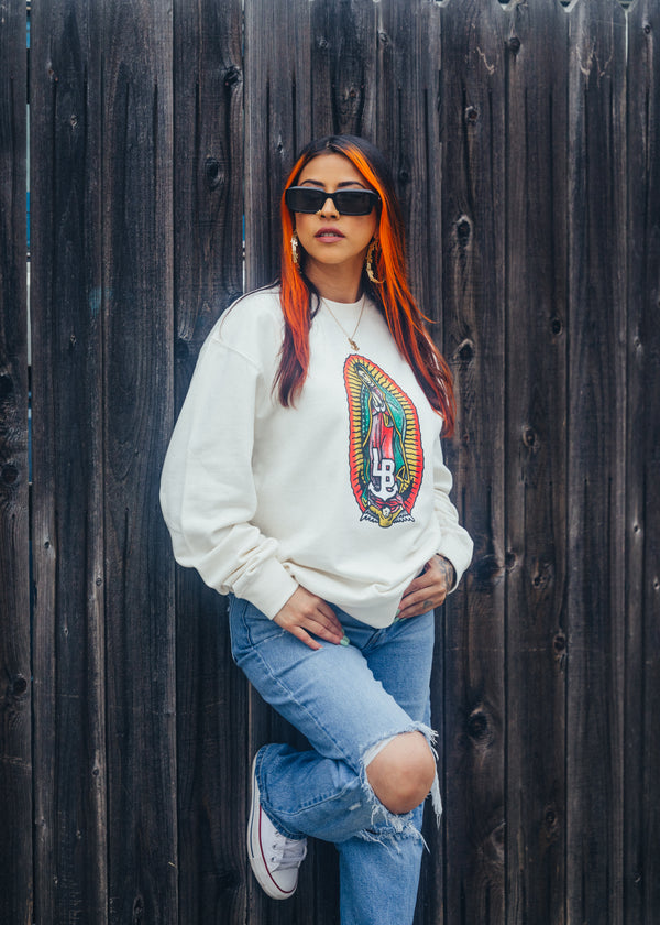 Virgin Mary Crewneck Sweater