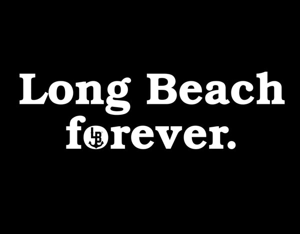 Long Beach forever sticker