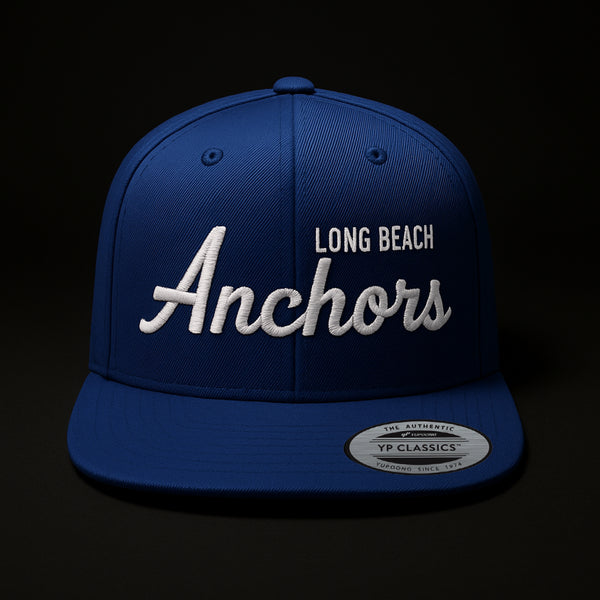 Long Beach Anchors Classic Script Snapback