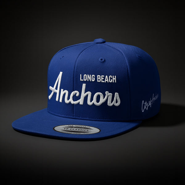 Long Beach Anchors Classic Script Snapback