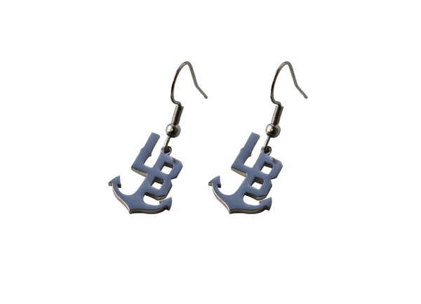 LB Anchor Earrings