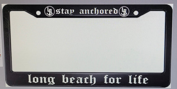 Stay Anchored License Plate