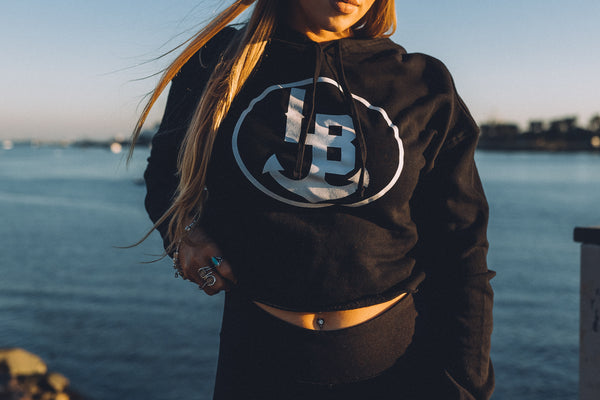 Minimalist Crop Hoodie