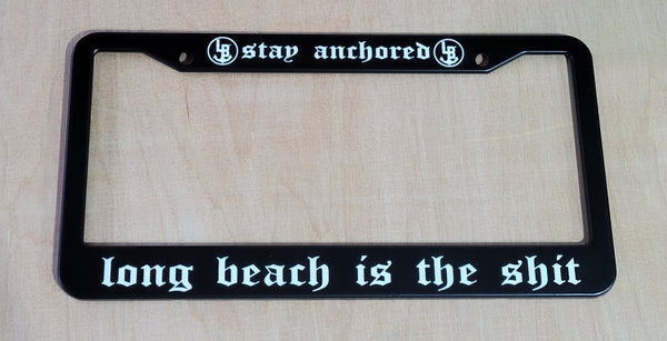 Stay Anchored License Plate