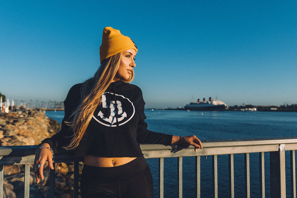 Minimalist Crop Hoodie