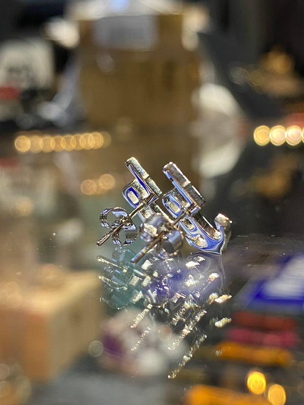 LB Anchor Earrings