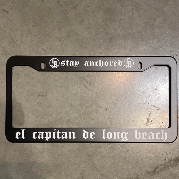 Stay Anchored License Plate