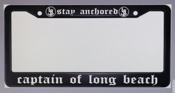 Stay Anchored License Plate