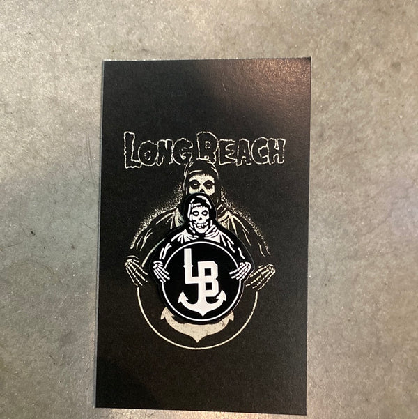 LB Crimson Enamel Pin