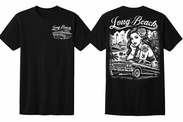 Long Beach Lowrider Tee