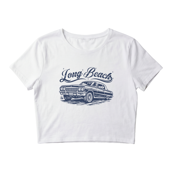 Long Beach Lowrider Crop Top