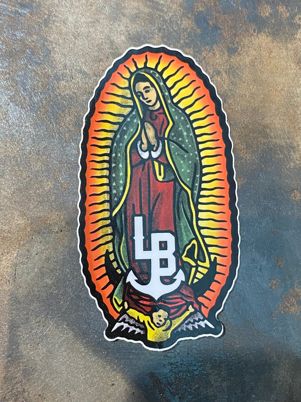 Mary Anchor Sticker