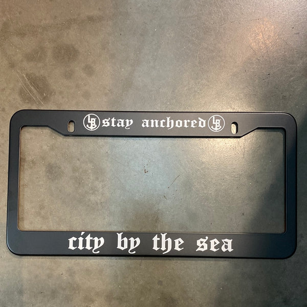 Stay Anchored License Plate