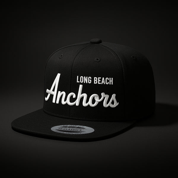 Long Beach Anchors Classic Script Snapback