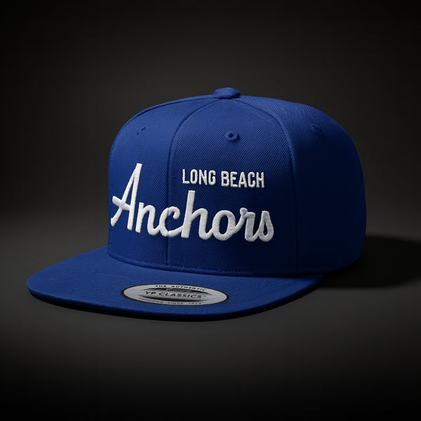 Long Beach Anchors Classic Script Snapback