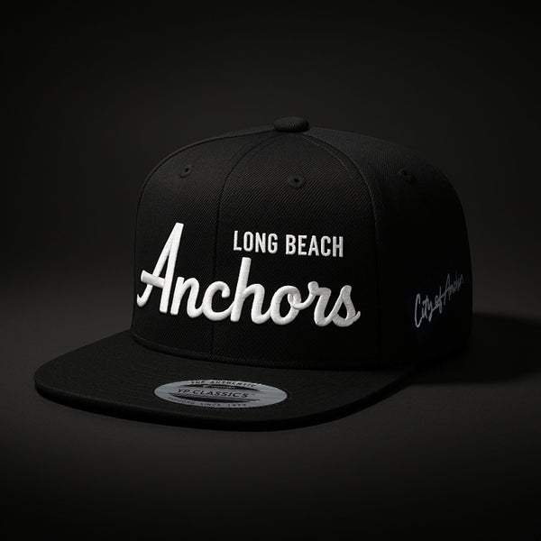 Long Beach Anchors Classic Script Snapback