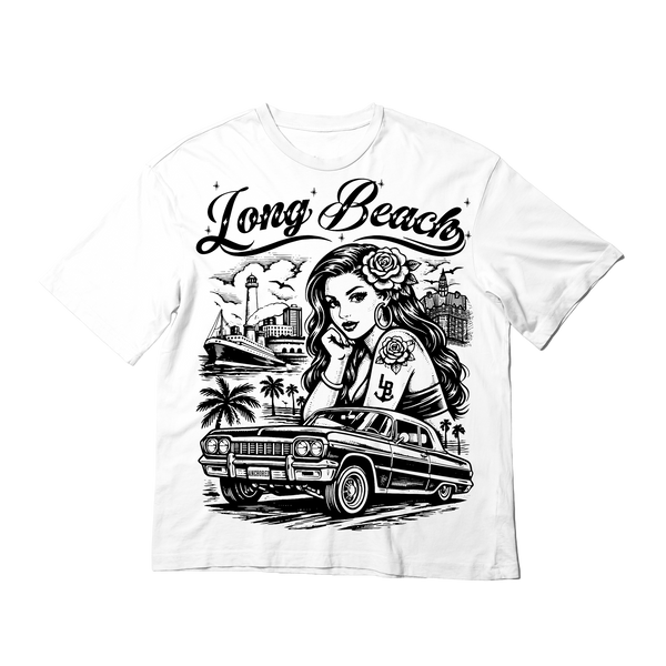 Long Beach Lowrider T-Shirt (Front Print Only)
