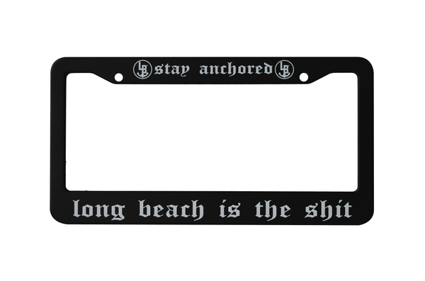 Stay Anchored License Plate