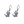 LB Anchor Earrings
