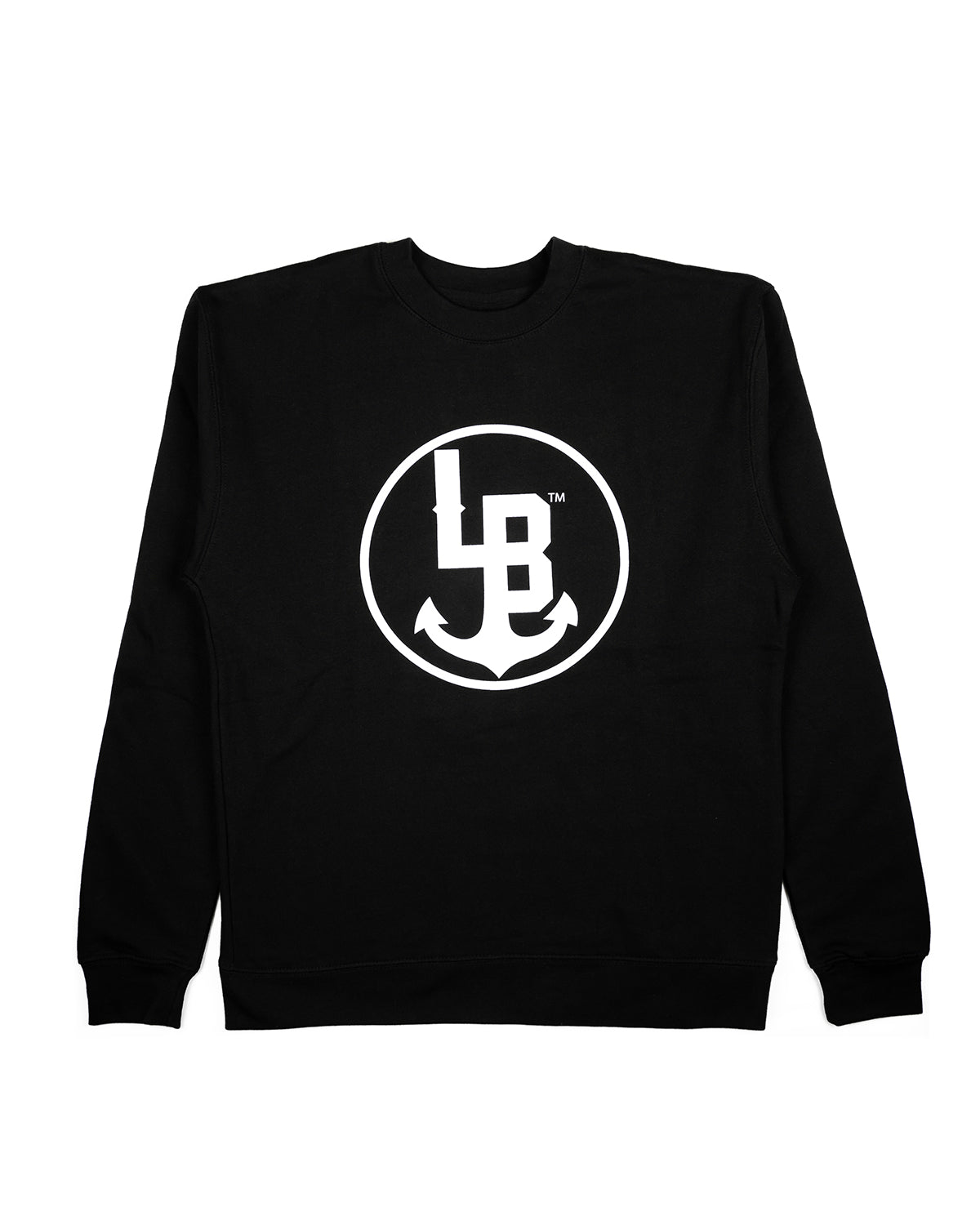 SEE SEE FONT LOGO CREW【BLACK】　Lサイズ SEESEE FONT LOGO CREW BLACK Lサイズ