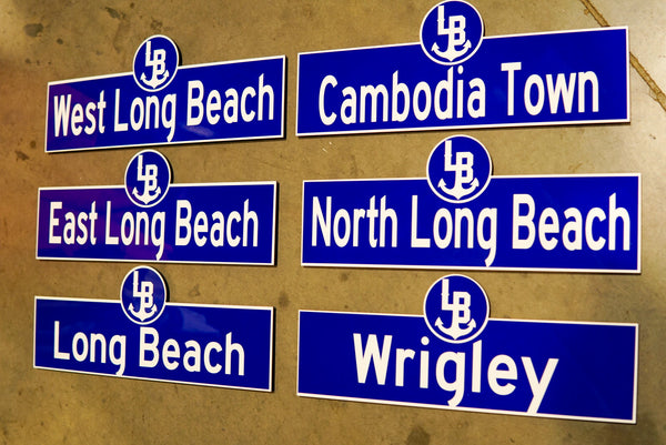 City Signs Of Long Beach